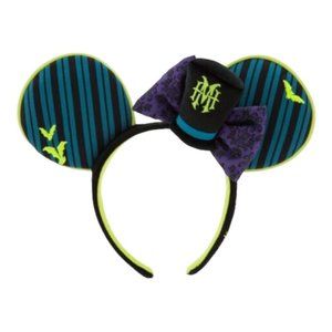 Disney Parks Haunted Mansion Glow-in-the-Dark Ears Headband